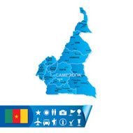 Cameroon map