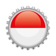Indonesia bottle top