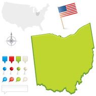 Ohio State Map N2
