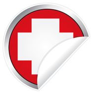 Swiss Flag Sticker