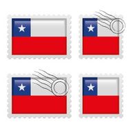 Chile stamp