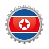 North Korea bottle top