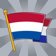 Flag of the Netherlands N7