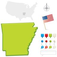 Arkansas State Map