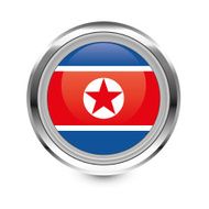 North korea Flag icon N2