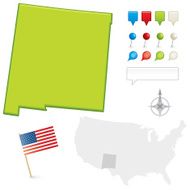 New Mexico State Map