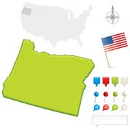 Oregon State Map N2