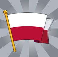 Flag of Poland N25