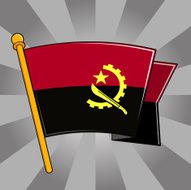 Flag of Angola N16