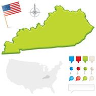 Kentucky State Map N2