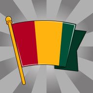 Flag of Guinea N12