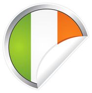 Irish Flag Sticker