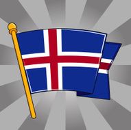 Flag of Iceland N17