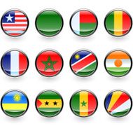 Icon of Africa countries N3