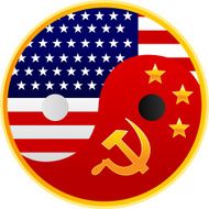 USA and Communism Yin Yang