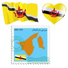 national colours of Brunei