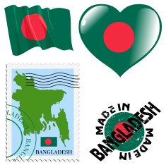 national colours of Bangladesh