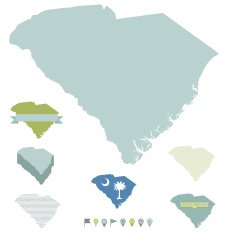 South Carolina State Maps