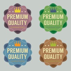 Set of Vintage Retro Badge N20
