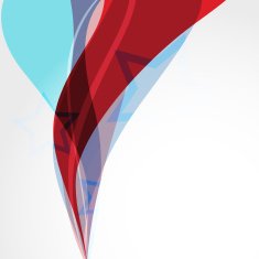 wave style background