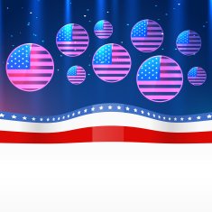 vector 4th of july design N3