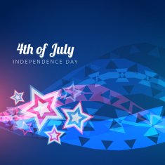 vector 4th of july design N4