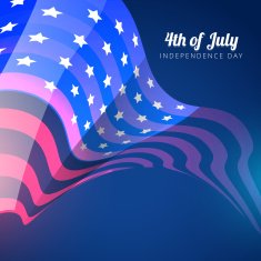 vector 4th of july