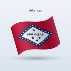 State of Arkansas Flag N2