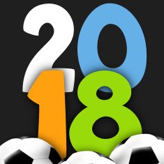 2018 soccer creative background illustration design N4