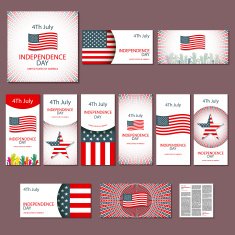 Happy independence day United States of America 4 th July N10