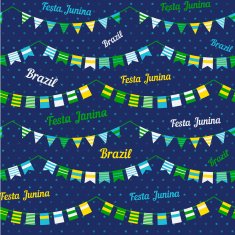 Festa Junina illustration - Brazil june festival N4