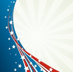 American Flag Vector patriotic background N2