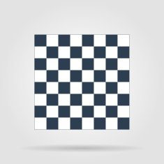 wooden chess board flat view from top N10