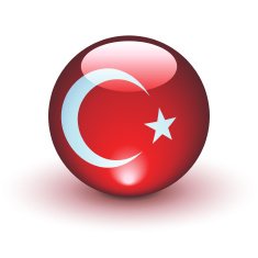 Turkey Flag Sphere
