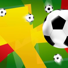 Brazil Football Creative Background Image Design N2