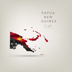 Flag of PAPUA NEW GUINEA as a country