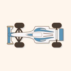 racing car theme elements vector eps N8