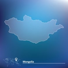 map of Mongolia N3