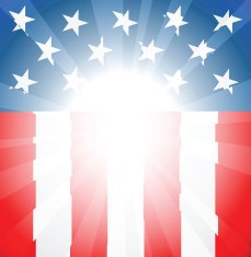 American Flag Background N17