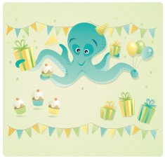 Octopus birthday