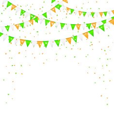 Pennants and confetti N2