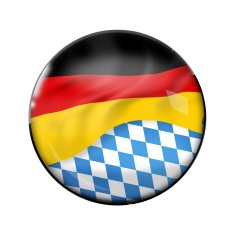 Bavaria Oktoberfest festival fresh design blue color N5