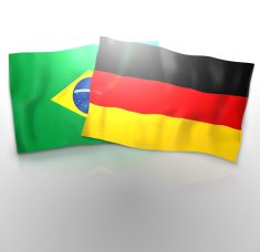 Brazil Soccer Creative Abstract Design N5
