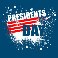 Presidents Day Vector Background