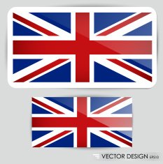 United Kingdom flag vector illustration N4