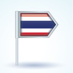 Flag of Thailand vector illustration N8