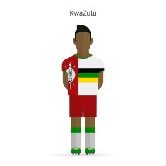 KwaZulu football player Soccer uniform