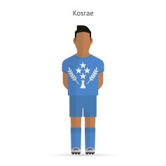 Kosrae football player Soccer uniform