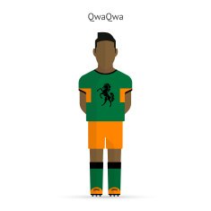 QwaQwa football player Soccer uniform