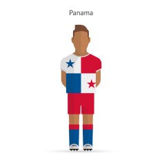 Panama football player Soccer uniform